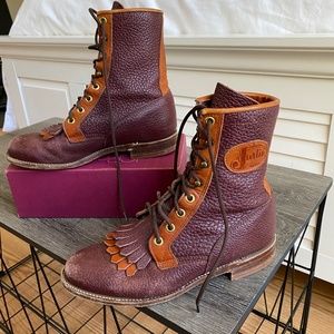 Justin Vintage Leather Roper Boots